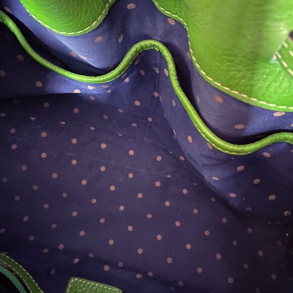 Kate Spade Drawstring Large Green Bag - Picture 9 of 11